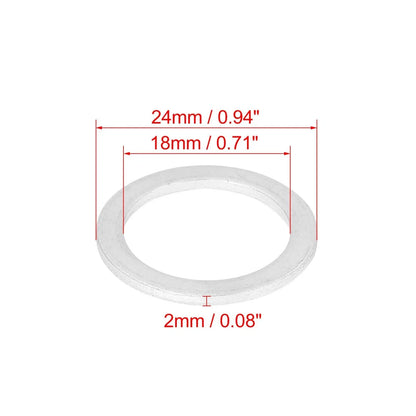 10 x Durable Oil Drain Plug Gaskets for Porsche 900