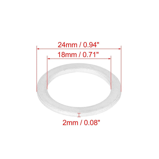 10 x Durable Oil Drain Plug Gaskets for Porsche 900