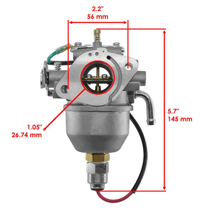 Carburetor Replacement for Kohler Command CV22 Garden Tractor (22HP 2005–2015)