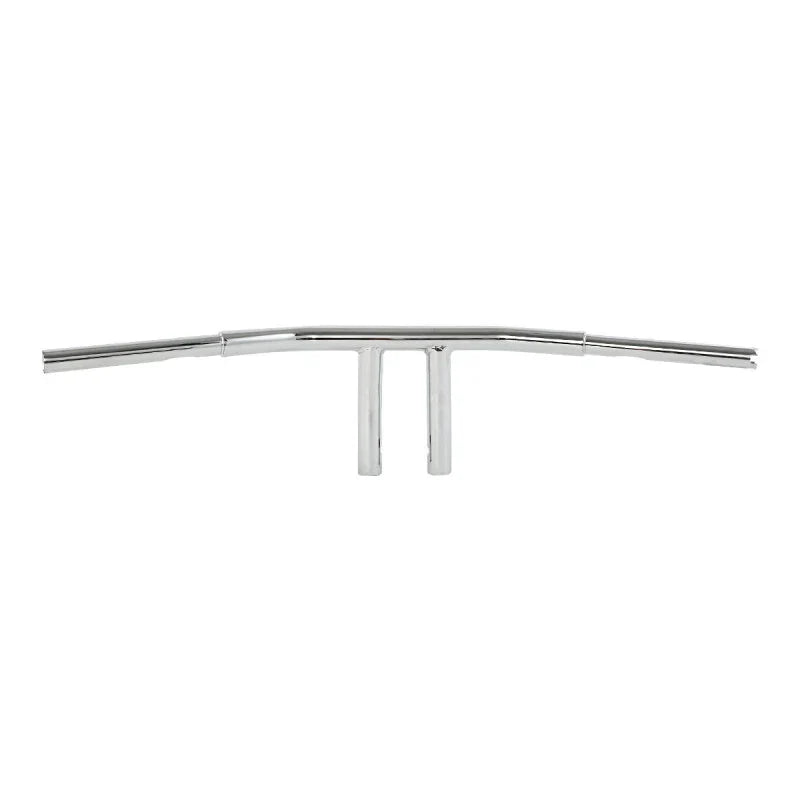 1-1/4" Fat Chrome 6" Rise T-Bars Handlebars for Harley Sportster, Dyna (2004-2023)