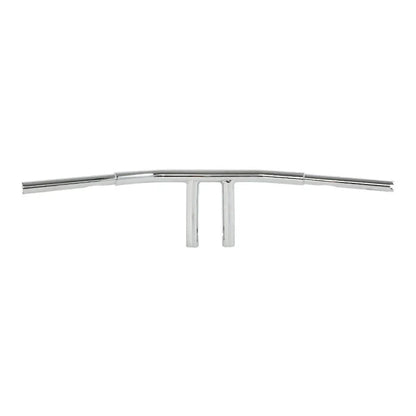 1-1/4" Fat Chrome 6" Rise T-Bars Handlebars for Harley Sportster, Dyna (2004-2023)