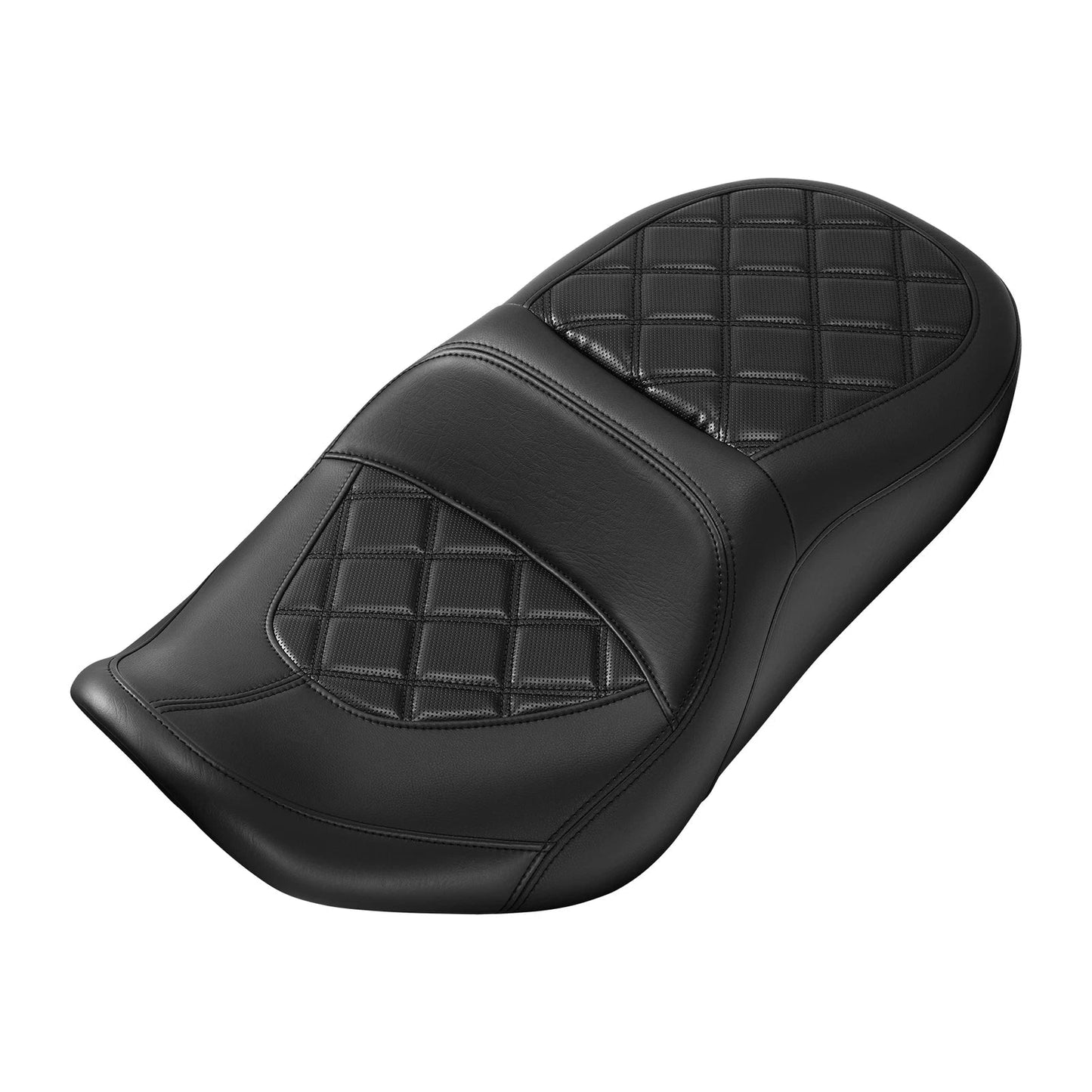 Black Driver Passenger Seat for Harley CVO Road Glide (2023-2025)