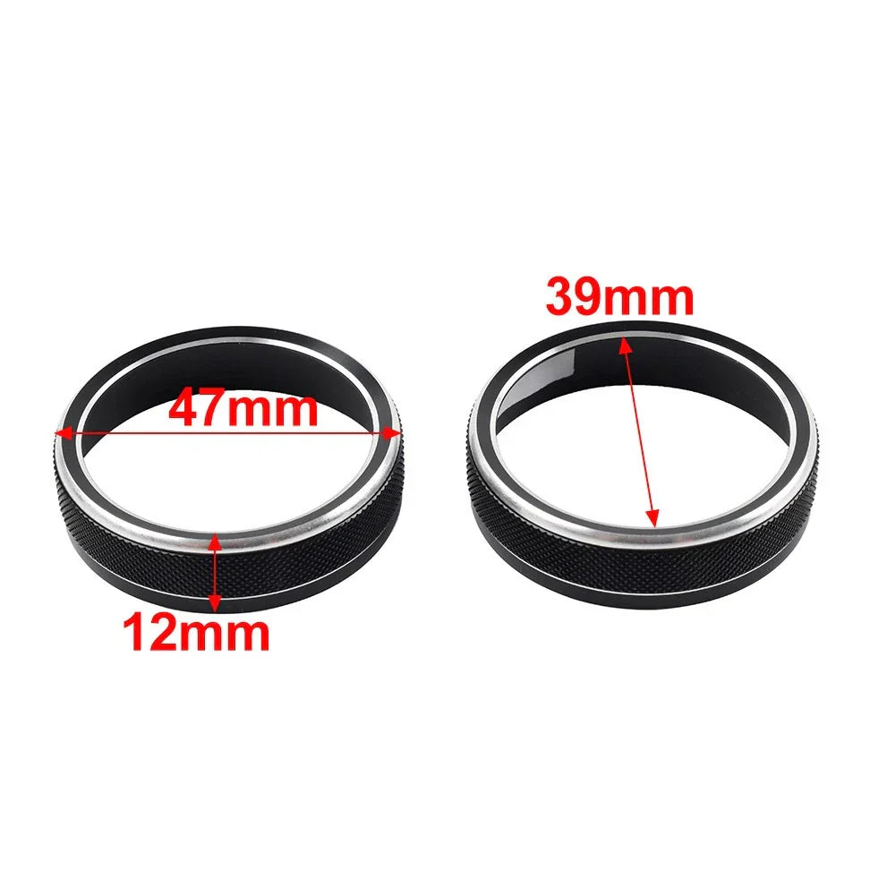 Black AC Air Switch Ring Cover Trim for Lexus NX250 350h 450h (2022-2024)