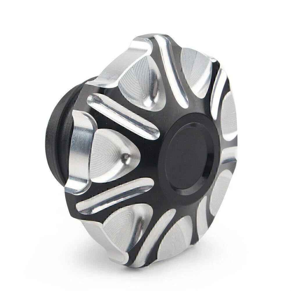 CNC Cut Vented Gas Cap for Harley Sportster Softail