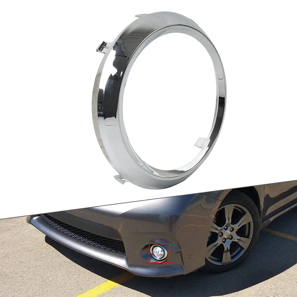 Fog Light Bezel Cover Chrome Trim for Toyota Sienna SE (2011-2017)