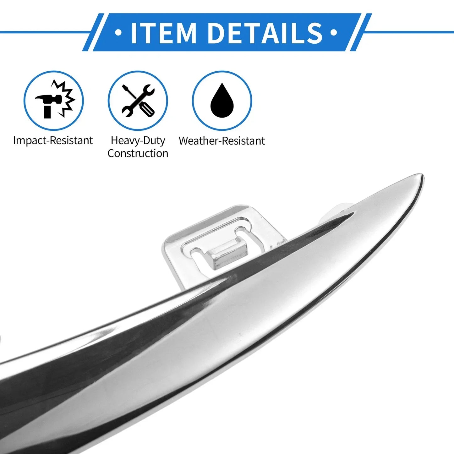 Front Right Bumper Grille Trim for Mercedes-Benz W205 (2019-2021)