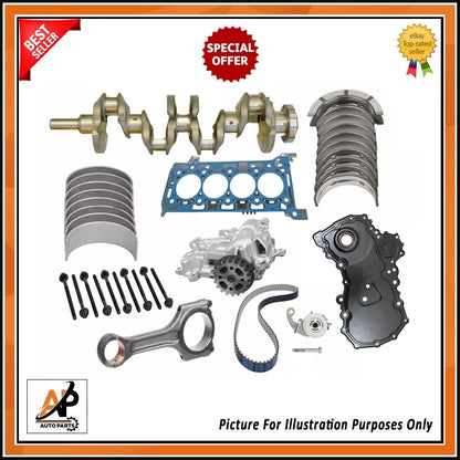 Crankshaft for Ford Transit Custom 2.0 EcoBlue Alloy Steel (2013–2023)