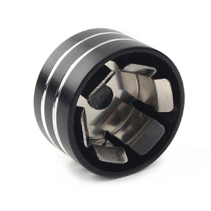 10 x Black CNC 9mm Motor Bolt Topper Caps for Harley