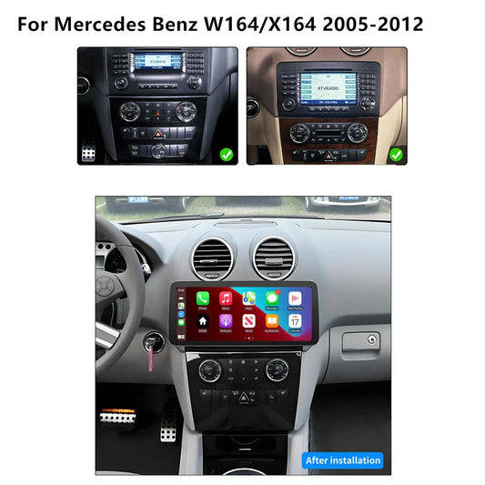 12.3'' Wireless Carplay Navigation for Mercedes W164 X164 (2006-2011)