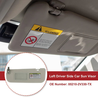 Left Car Sun Visor with Mirror for Hyundai Veloster (2012)
