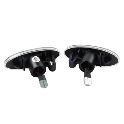 Dynamic Clear LED Side Marker Turn Signal Light for Nissan Qashqai Juke X-Trail