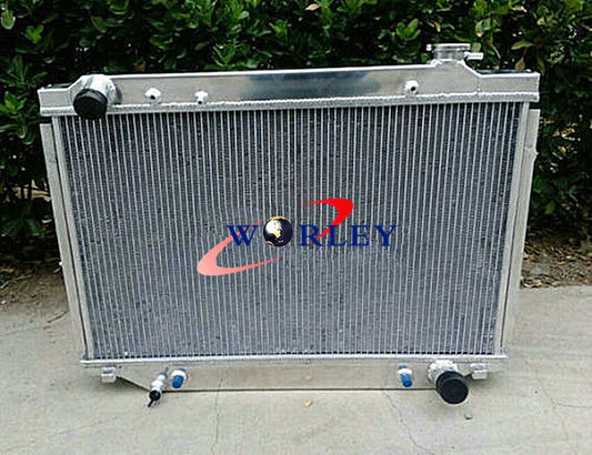 Alu Radiator & Fans for Landcruiser FJ80R FZJ80R 4.5 1FZFE LX450 (90-98)