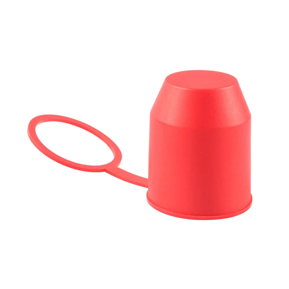 Tow Bar Ball Cover for Car Caravan Trailer Towing Hitch Red