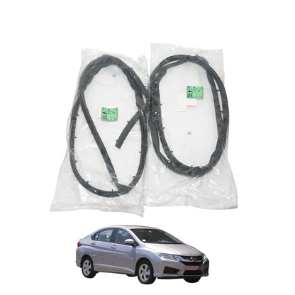 Door Roof Weatherstrip Seal for Honda City Sedan 2014-2020