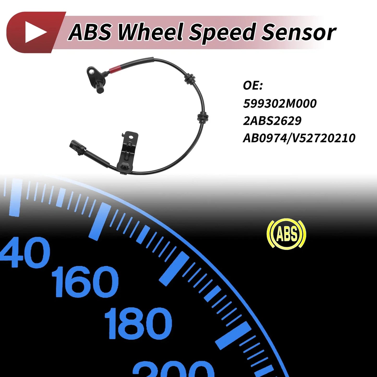 ABS Wheel Speed Sensor for Hyundai Genesis Coupe (2010-2016)