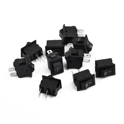 2 Pin ON OFF 10 x Toggle Switch for Cars Trucks Boats