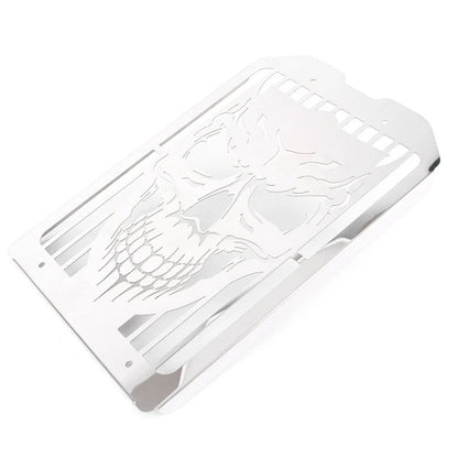 Skull Polished Radiator Grille for Kawasaki Vulcan VN1500 VN1600 (1996-2008)