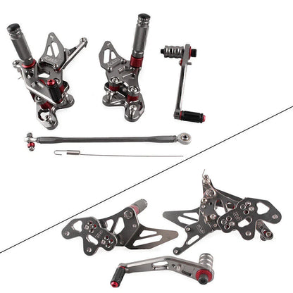 Rearset Foot Pegs for Suzuki GSXR 600 (2015)