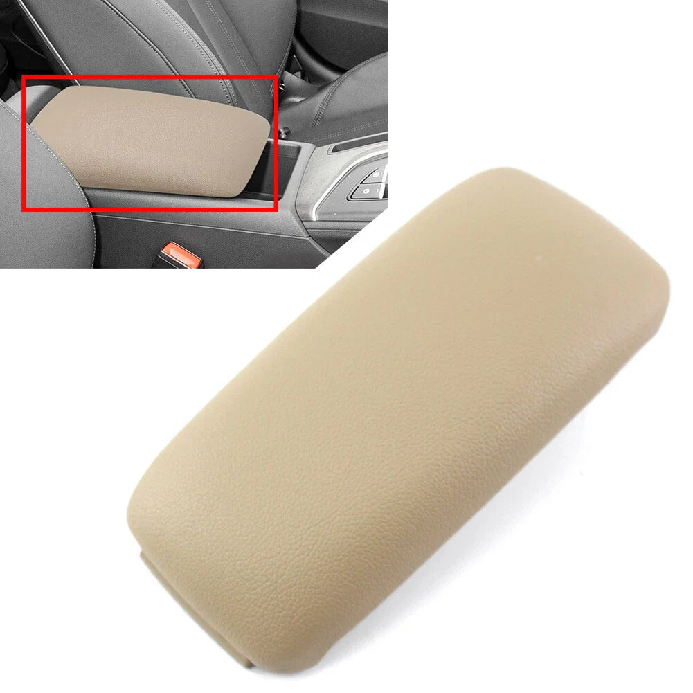 Beige Center Console Armrest Lid Cover for Audi A3 S3 (2003-2013)