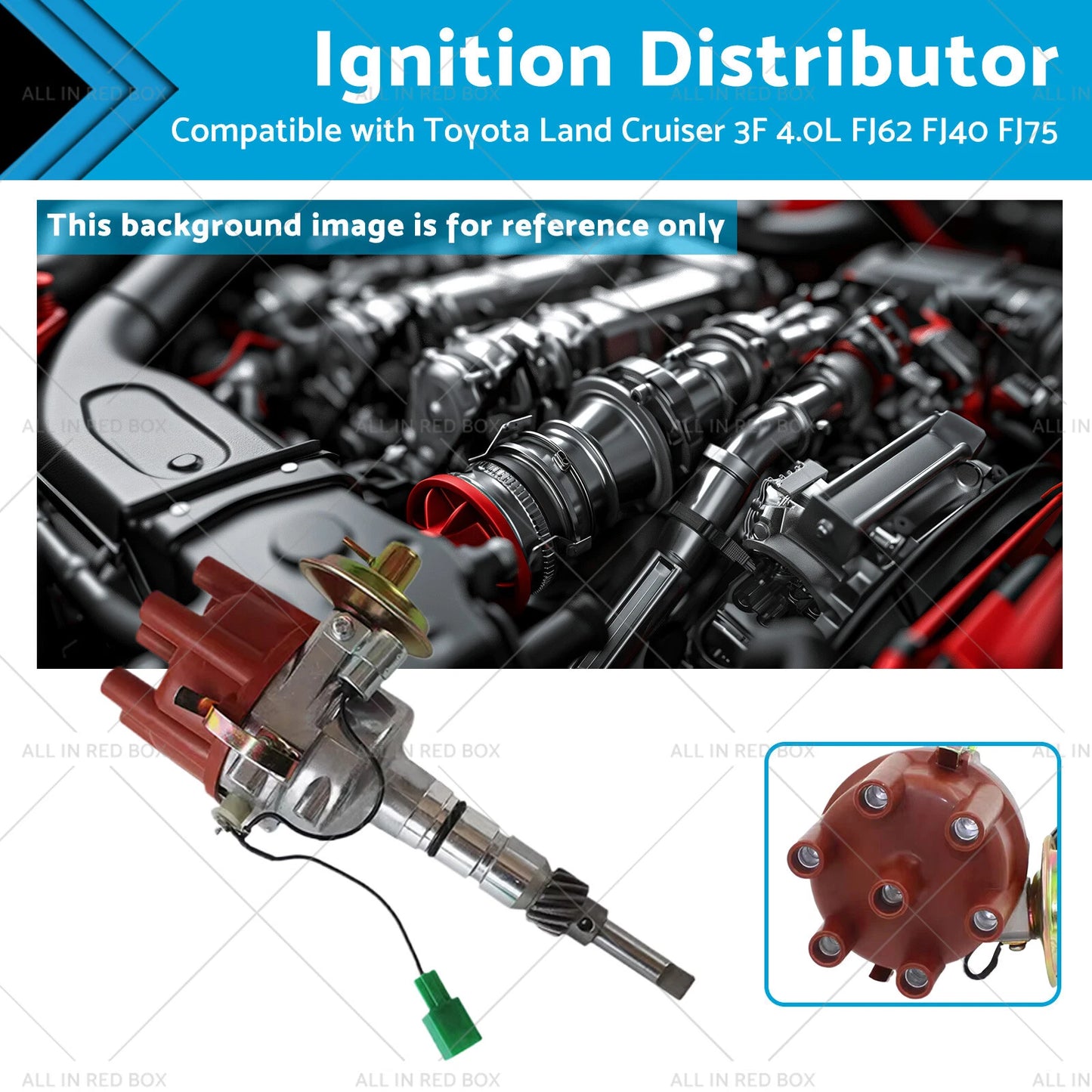 Distributor for Toyota Land Cruiser FJ62 FJ40 FJ75 (1980-1990)