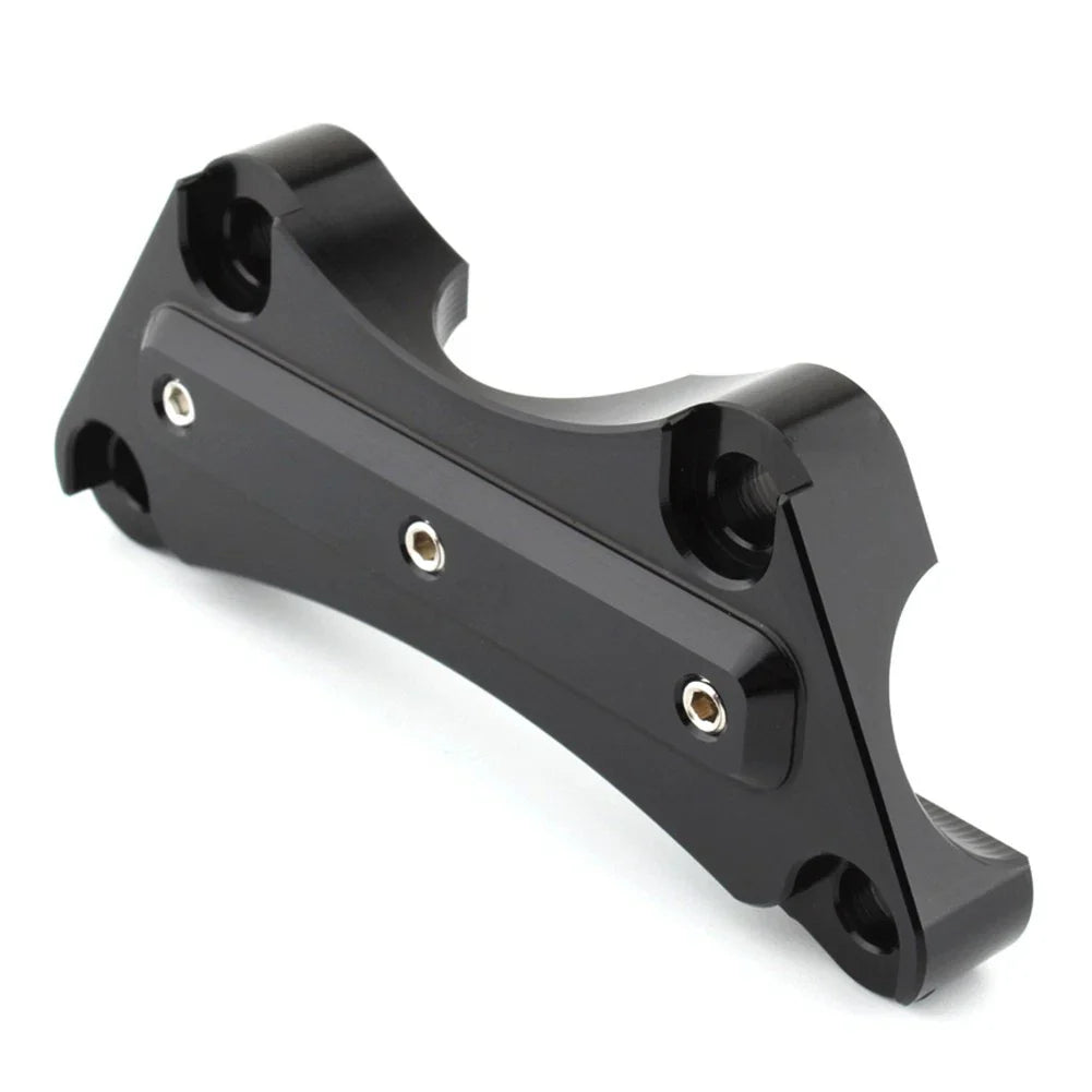 25mm Handlebar Risers for Harley Touring Models (1997-2019) Black