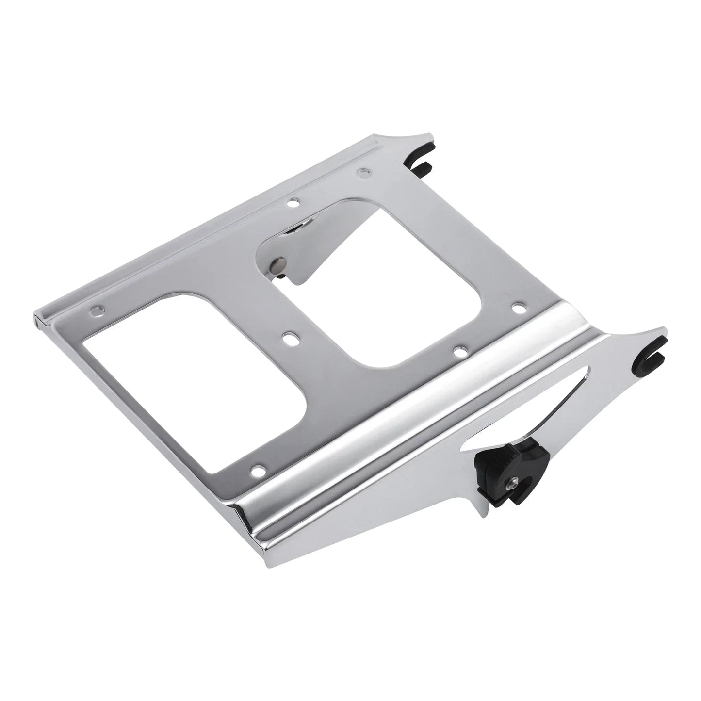 Chrome Quick Detach  Up Mount Rack for Harley Touring Street Glide (09-13)