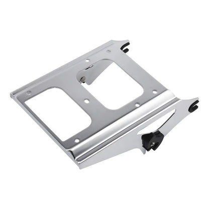 Chrome Quick Detach  Up Mount Rack for Harley Touring Street Glide (09-13)