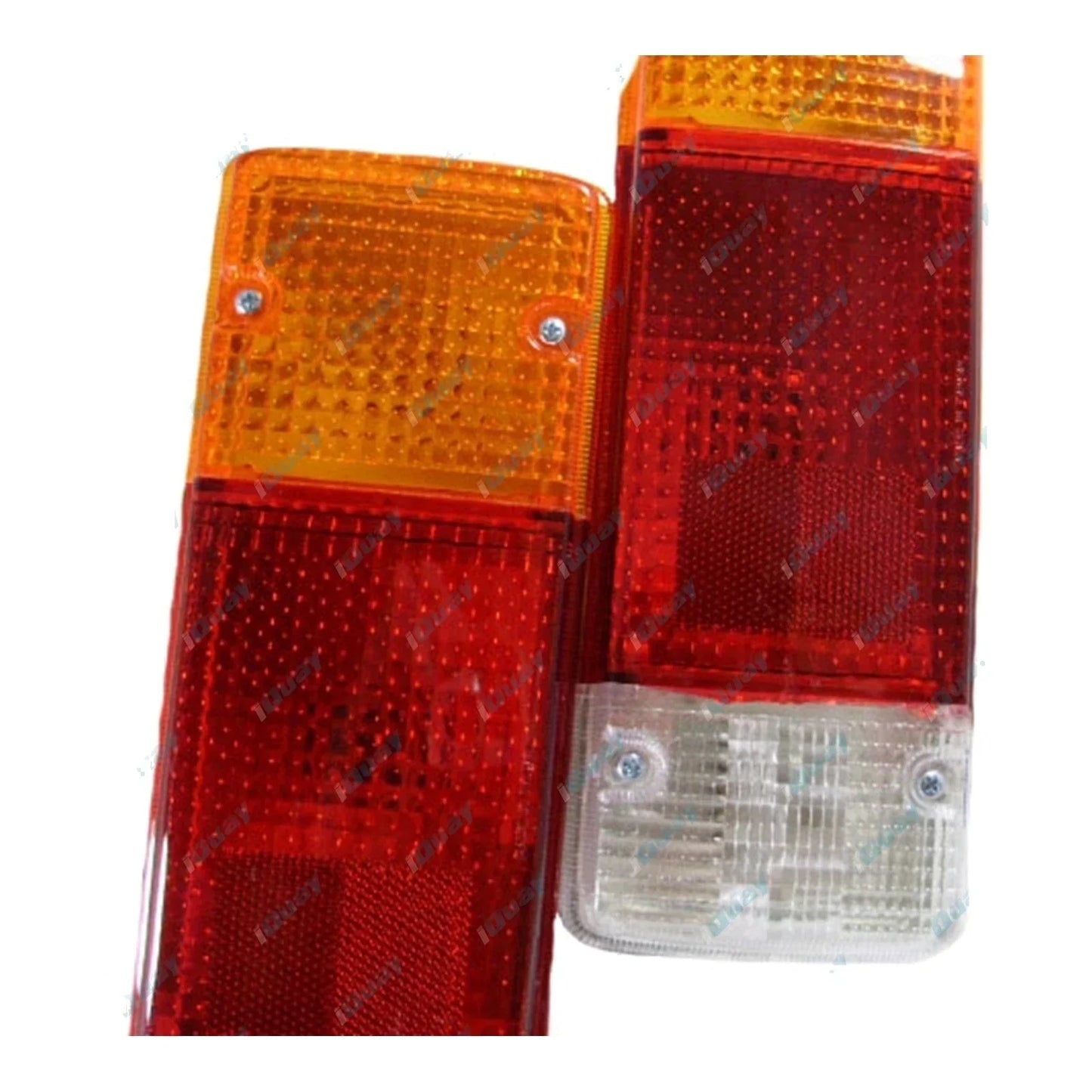 Trayback Ute Tail Lights 2 x Round for Toyota Landcruiser 70 75 78 85 (2016)