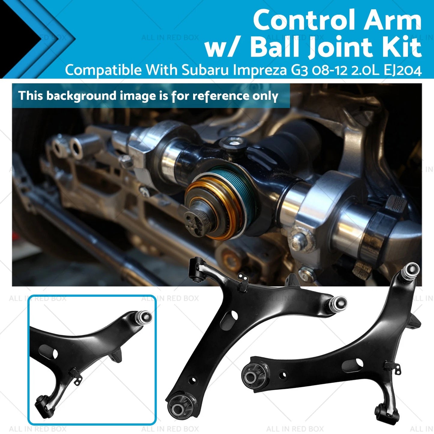 Front Lower Suspension Arm Kit LH+RH for Subaru Impreza (2008-2012)