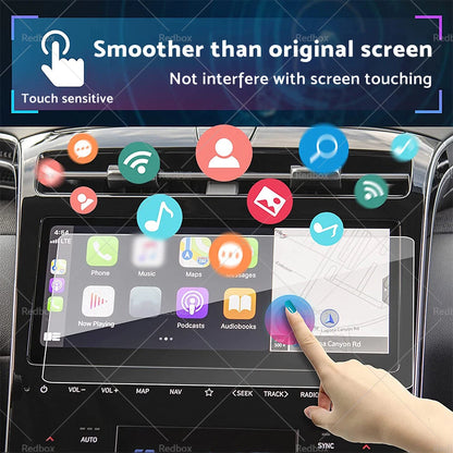 10.25" Tempered Glass Touchscreen Protector for Hyundai Tucson (2022)