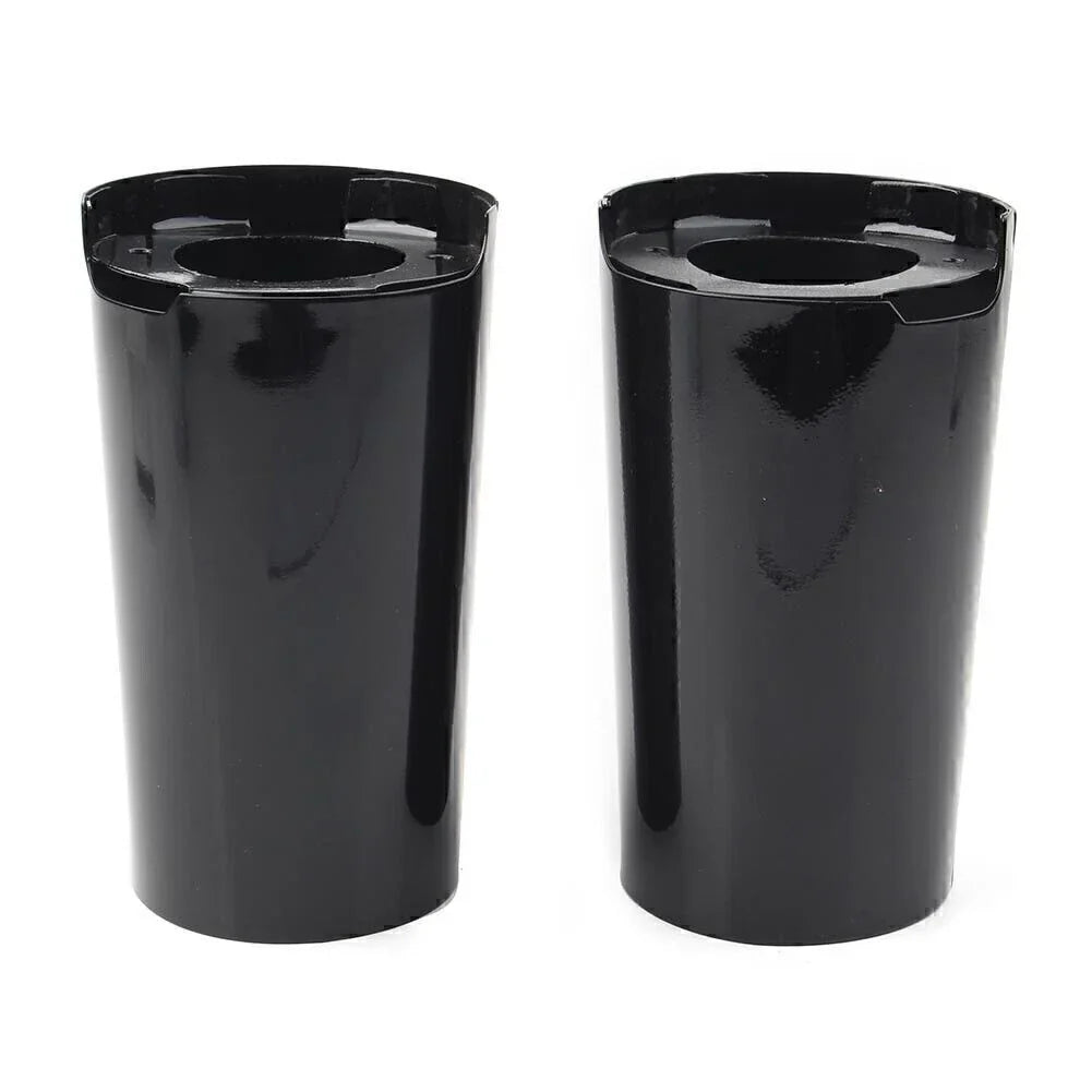 Black Fork Slider Covers for Harley Touring Electra Street Tri Glide (2014+)