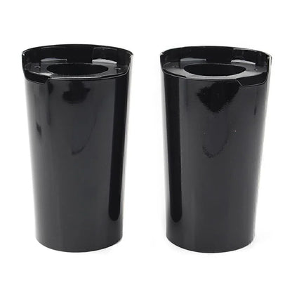 Black Fork Slider Covers for Harley Touring Electra Street Tri Glide (2014+)