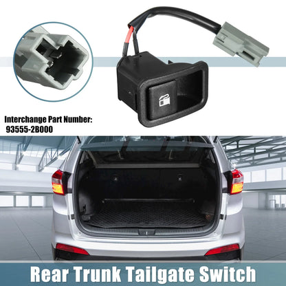 Fuel Tank Selector Switch for Hyundai (93555-2B000) - 2 x Release Control Switch