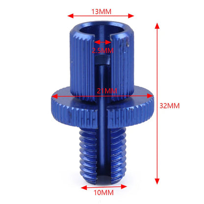 M10 x 1.25 Clutch Brake Throttle Cable Adjuster Screw for ATV Pit Dirt Bike