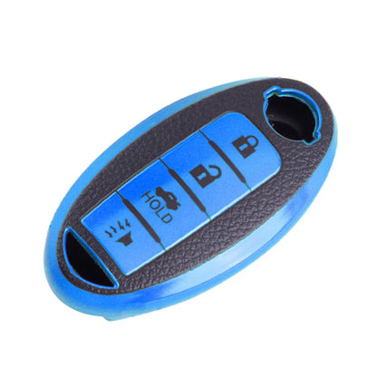 4 Button Key Cover Case for Nissan Rogue Qashqai Infiniti Q30 QX60 (2014-2023)