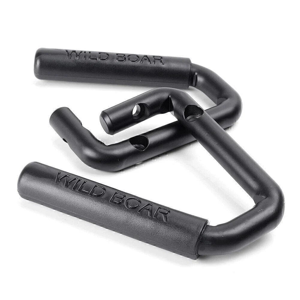 Textured Front Grab Bar Handles for Jeep Wrangler JK/JKU (2007-2017)