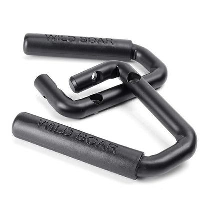 Textured Front Grab Bar Handles for Jeep Wrangler JK/JKU (2007-2017)