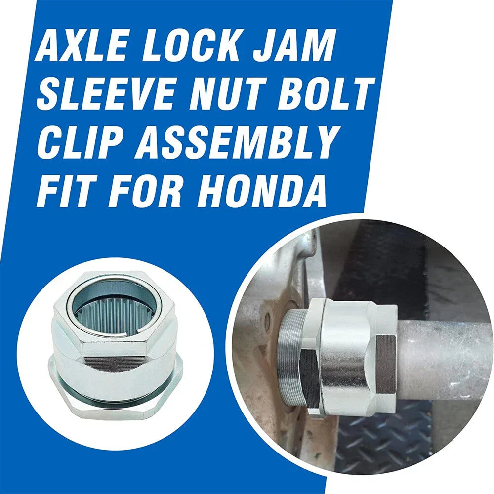 Axle Lock Jam Sleeve Nut Clip for Honda TRX300EX TRX400EX TRX450R TRX450ER