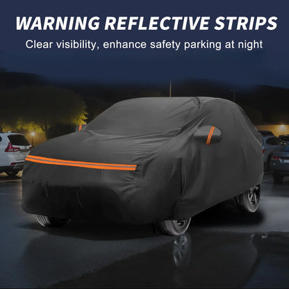 Waterproof PEVA Car Cover for Mercedes-Benz GLC 2015-2023 with Zipper