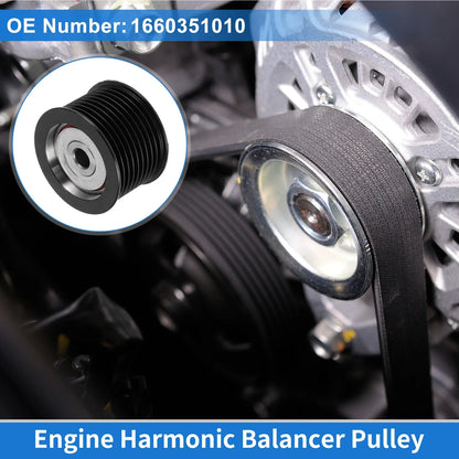 Drive Belt Idler Pulley for Lexus LX570 (2008-2011, 2013-2019) 1 x Pc