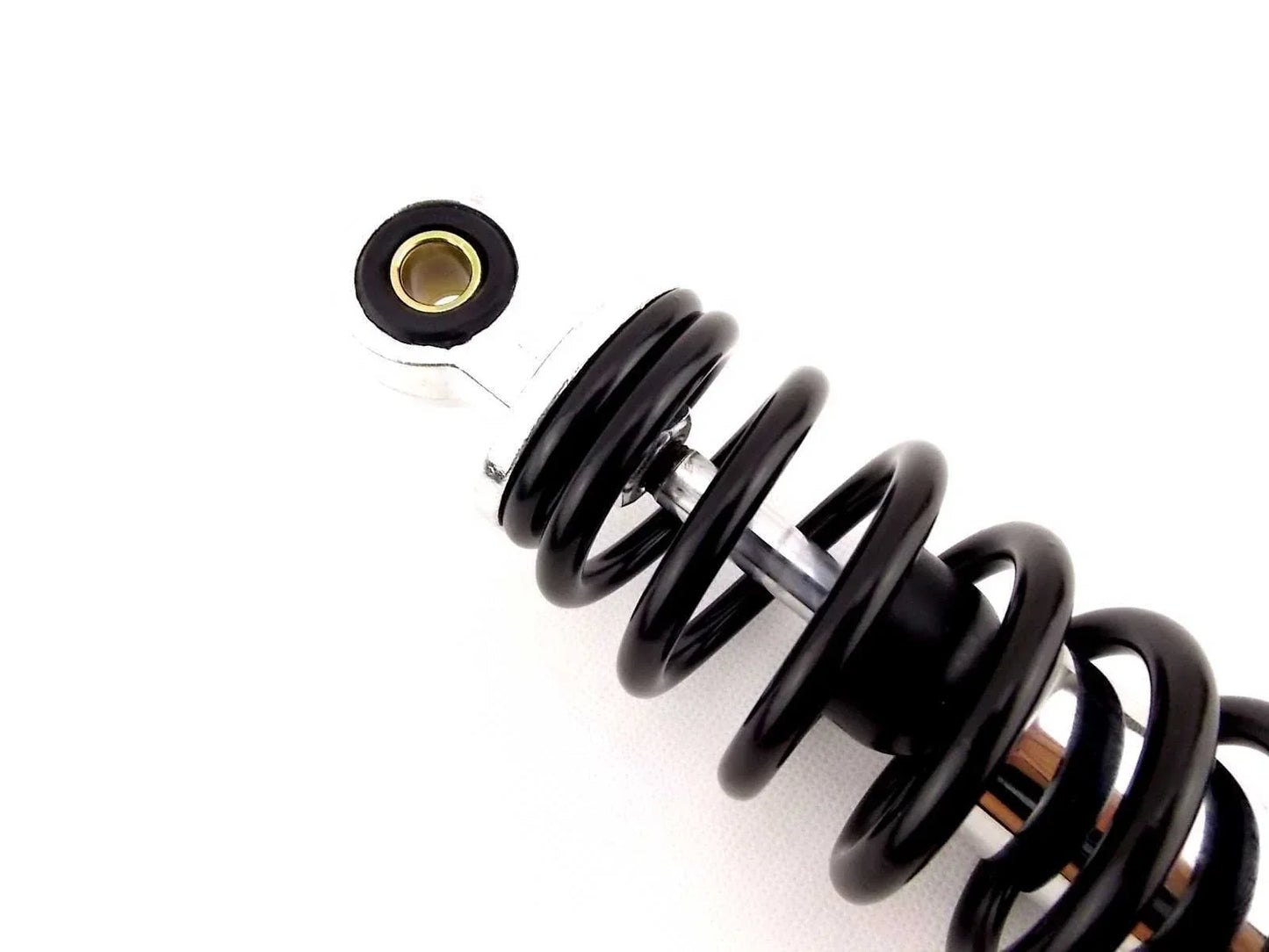 280mm JBS Black/Chrome Rear Shock Absorbers for Yamaha DT80 (1981-1983)