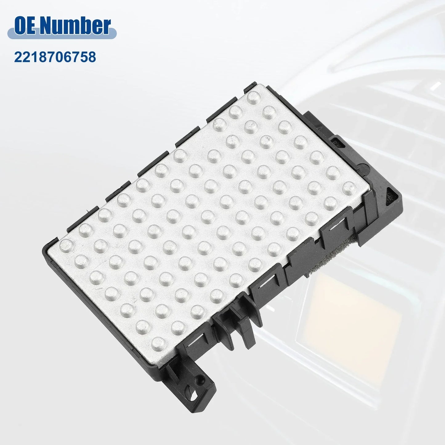 HVAC Blower Motor Resistor for Mercedes CL550 2007-2014 AMG Black