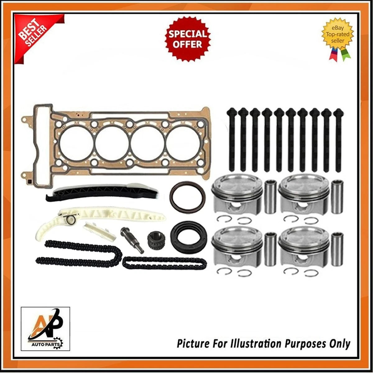 Engine Gasket Replacement with Rebuild Kit for Mercedes GLB E Class (2019–2024)