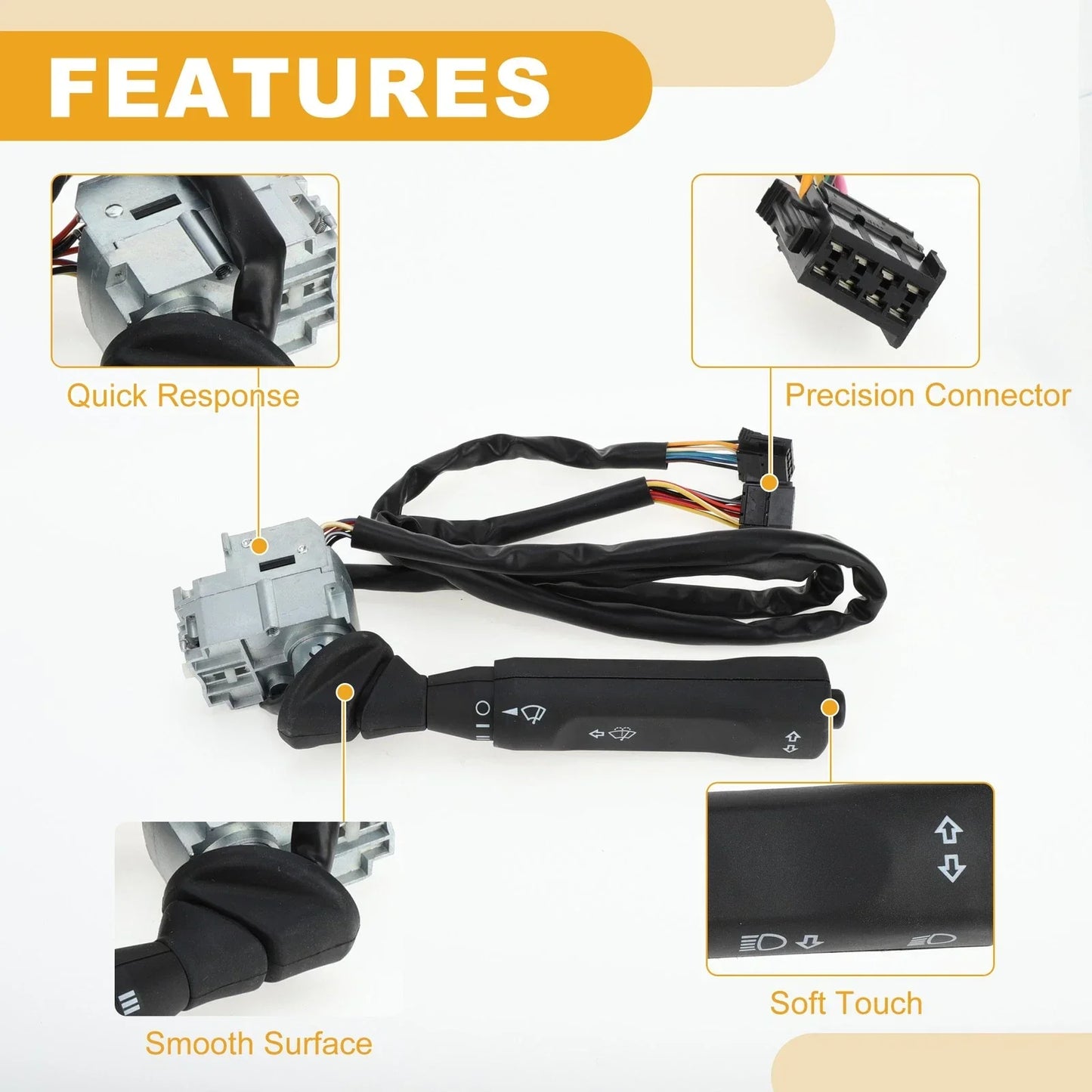 Steering Column Turn Signal Switch for Mercedes-Benz Truck