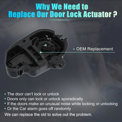 Rear Liftgate Door Lock Actuator Motor for Mercedes-Benz E350 (2010-2016)