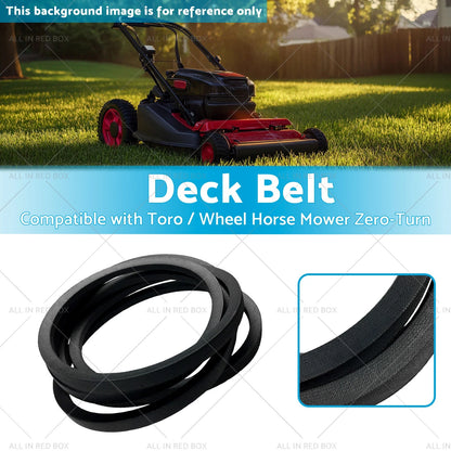 Deck Belt for Toro Wheel Horse Mower Zero-Turn (Fits 75213, 75303, 133-4372)