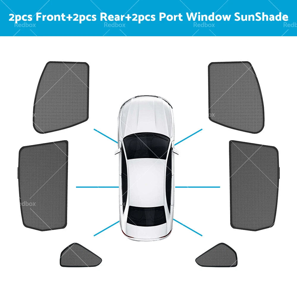 Window Sun Shade for Toyota RAV4 2019-2023 Rear Side Mesh Blind
