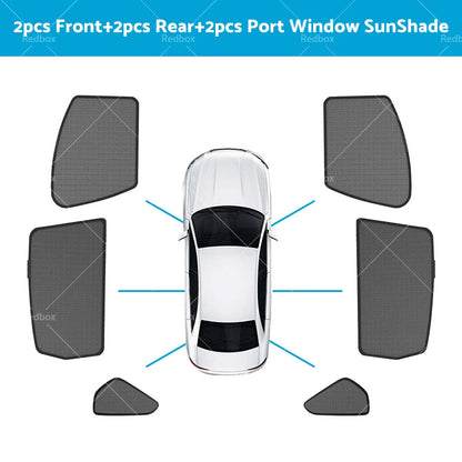 Window Sun Shade for Toyota RAV4 2019-2023 Rear Side Mesh Blind
