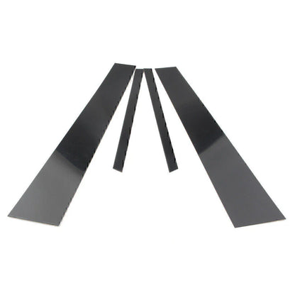 4 Pcs Door Trim Pillar Posts Black Covers for VW Jetta (2012-2018)