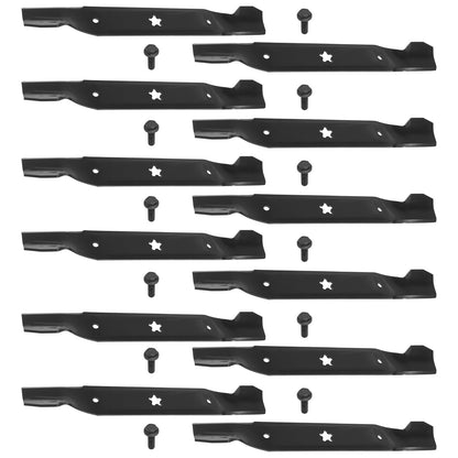 50 Inch Deck Blade with Bolt for Craftsman Husqvarna Riding Mowers (2010–2020)